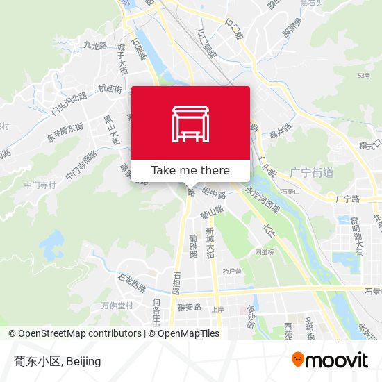 葡东小区 map