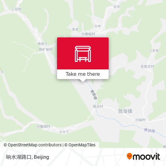 响水湖路口 map