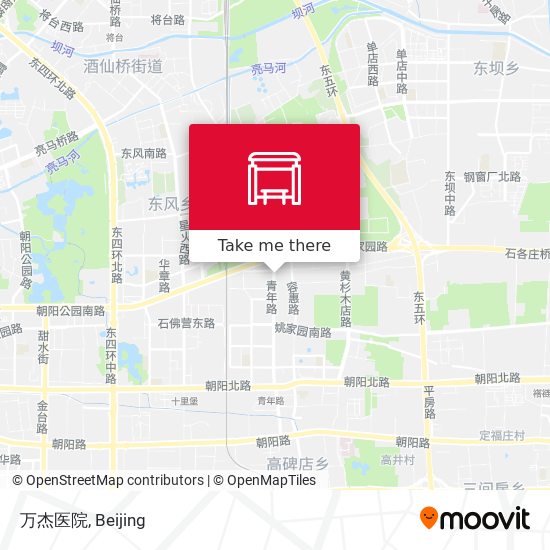 万杰医院 map