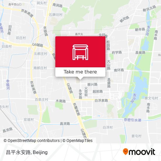 昌平永安路 map