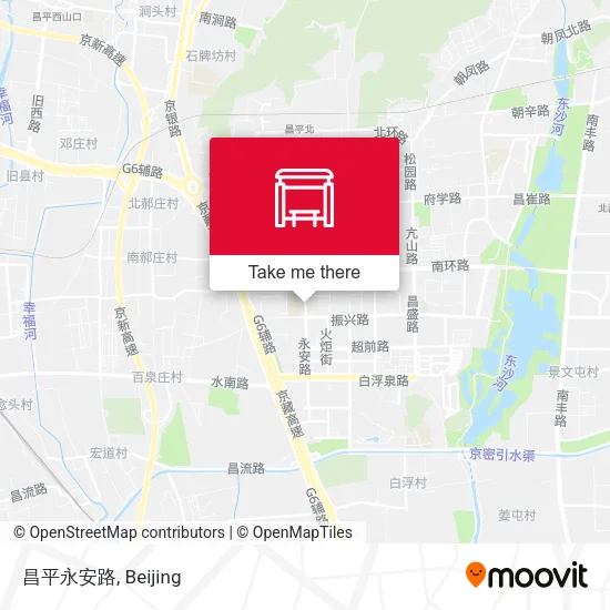 昌平永安路 map