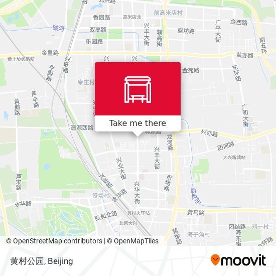黄村公园 map