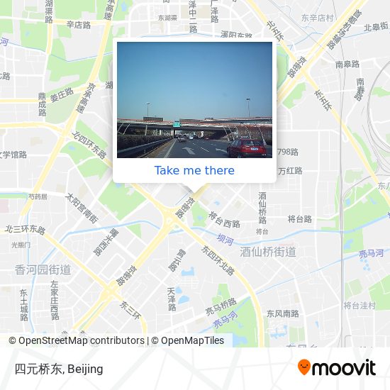 四元桥东 map