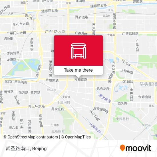 武圣路南口 map