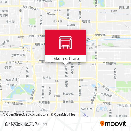 百环家园小区东 map