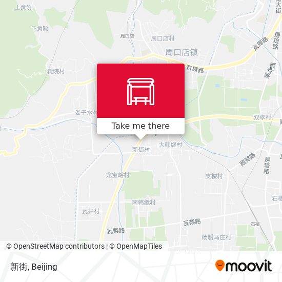 新街 map