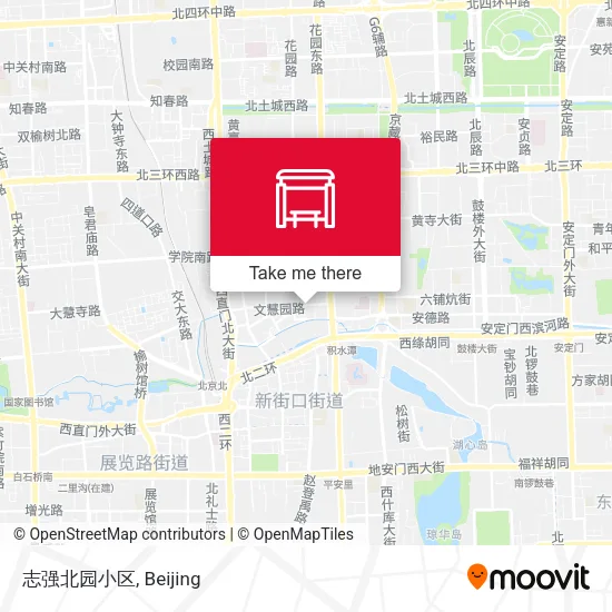 志强北园小区 map