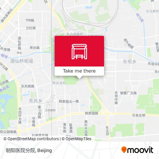 朝阳医院分院 map