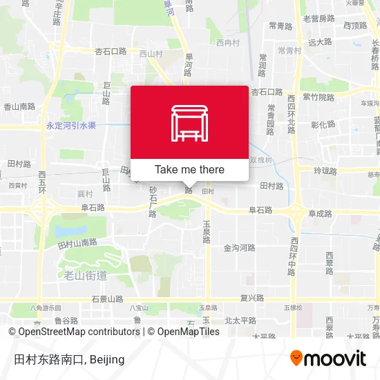 田村东路南口 map