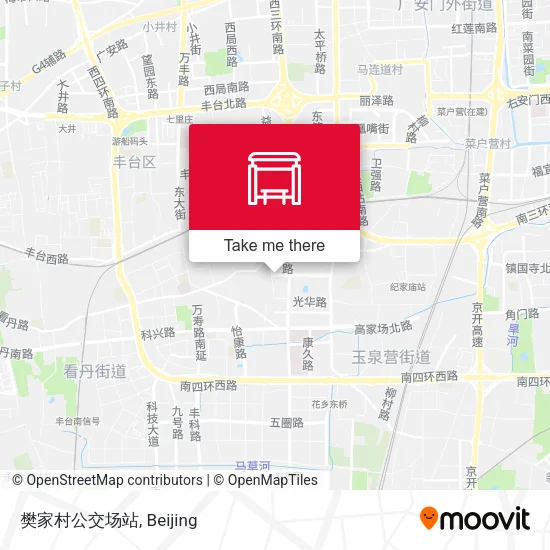 樊家村公交场站 map