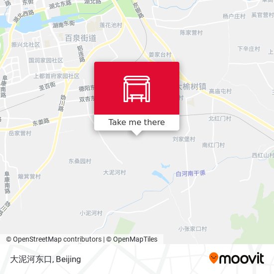 大泥河东口 map