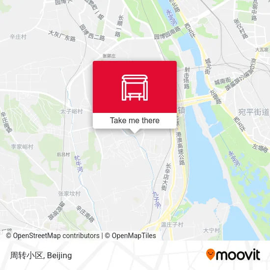 周转小区 map