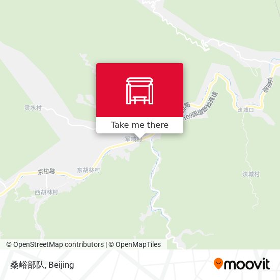 桑峪部队 map