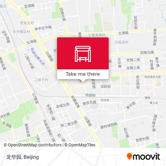 龙华园 map