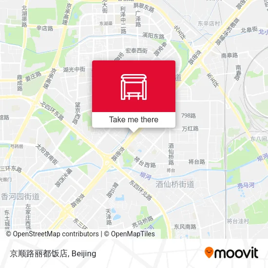 京顺路丽都饭店 map