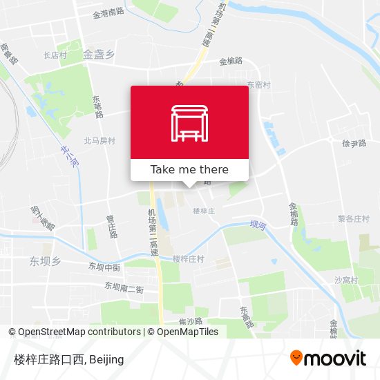 楼梓庄路口西 map