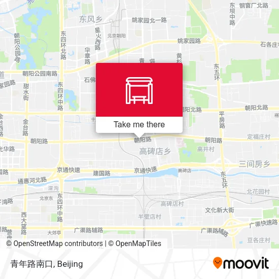 青年路南口 map