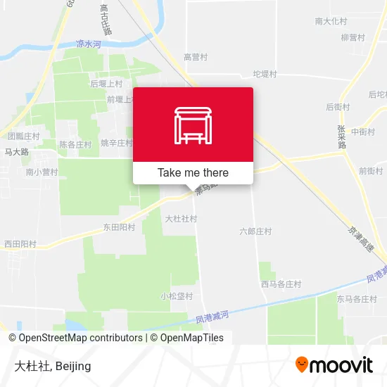 大杜社 map