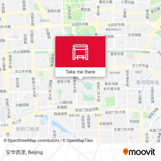 安华西里 map
