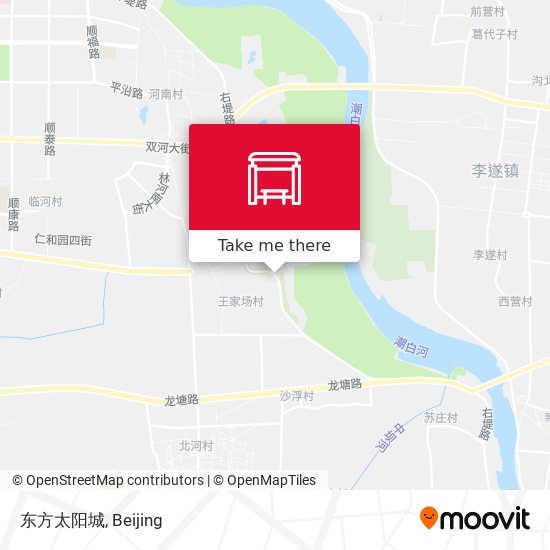 东方太阳城 map