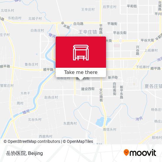 岳协医院 map