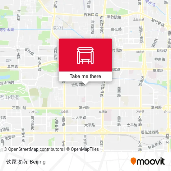 铁家坟南 map