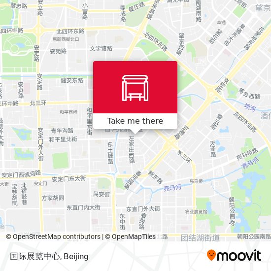 国际展览中心 map