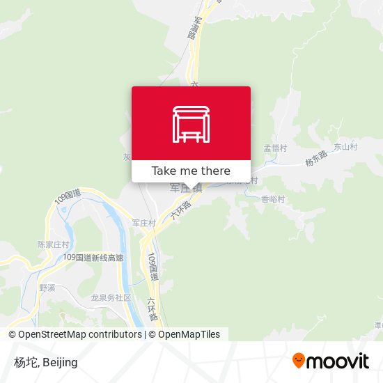 杨坨 map