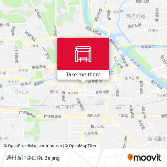 通州西门路口南 map
