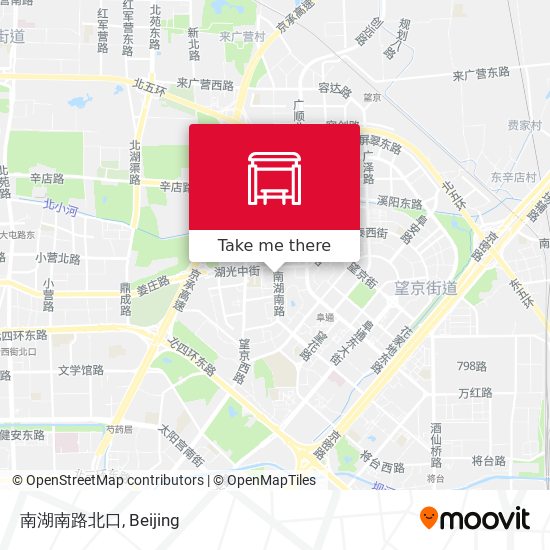 南湖南路北口 map