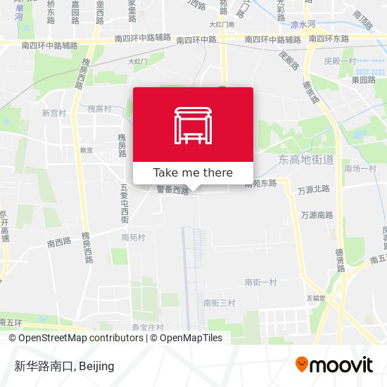 新华路南口 map