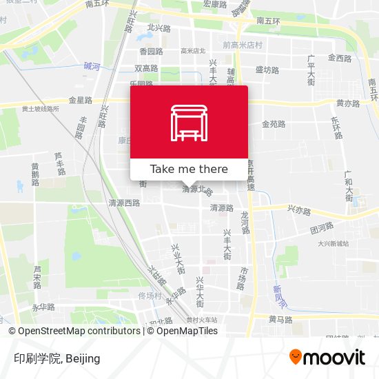 印刷学院 map
