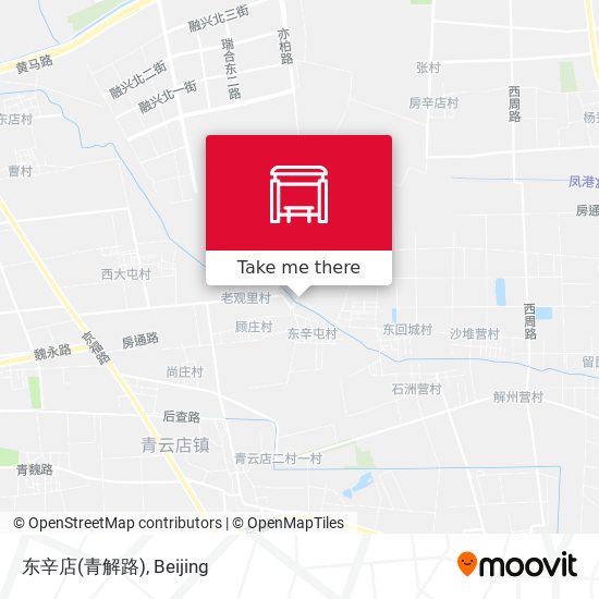 东辛店(青解路) map