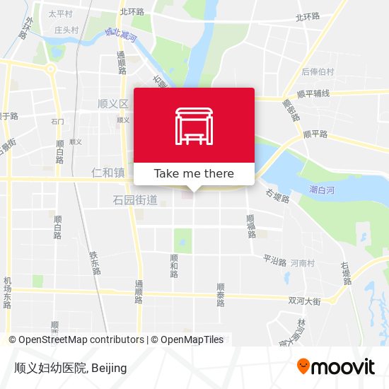 顺义妇幼医院 map