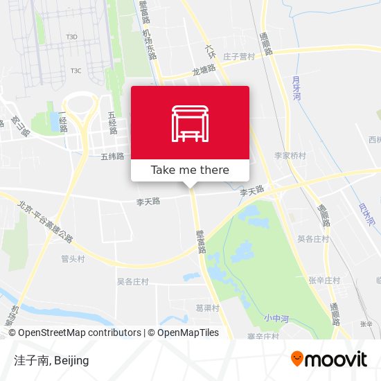 洼子南 map
