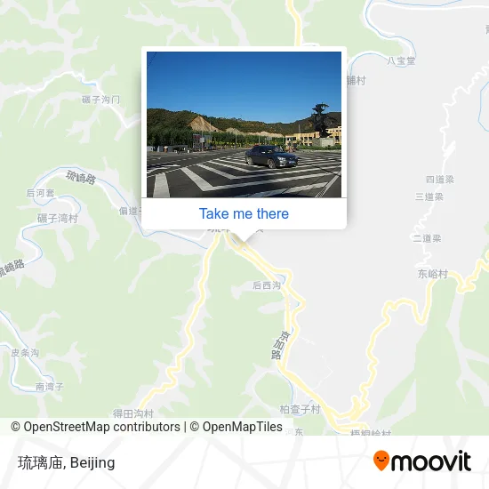 琉璃庙 map