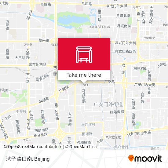 湾子路口南 map