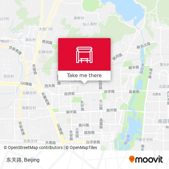 东关路 map