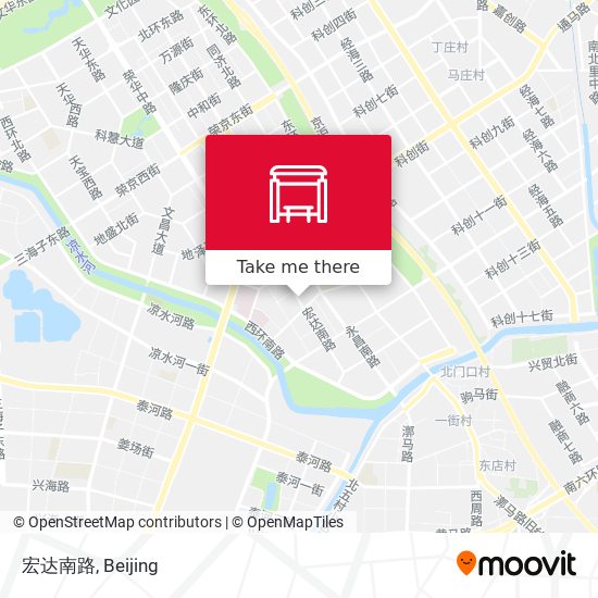 宏达南路 map