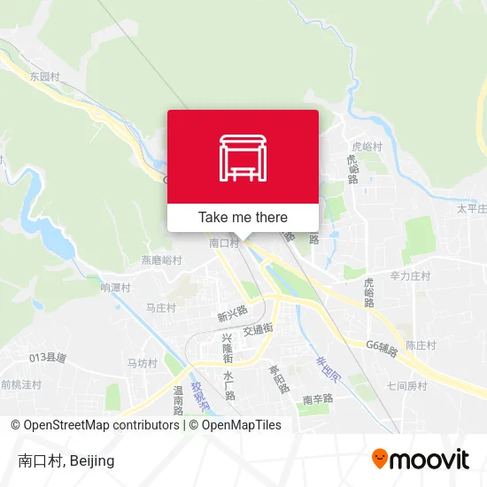 南口村 map