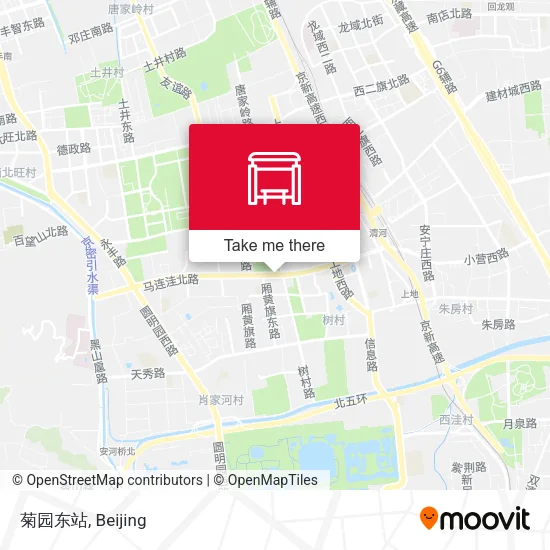 菊园东站 map