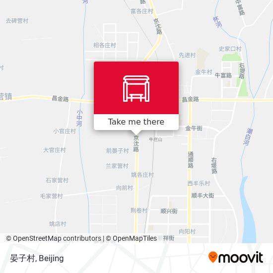 晏子村 map
