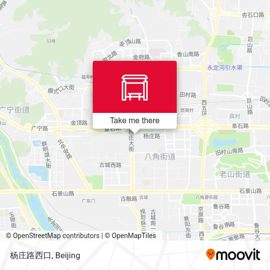 杨庄路西口 map