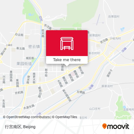行宫南区 map