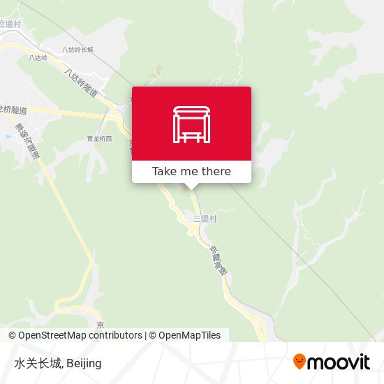 水关长城 map
