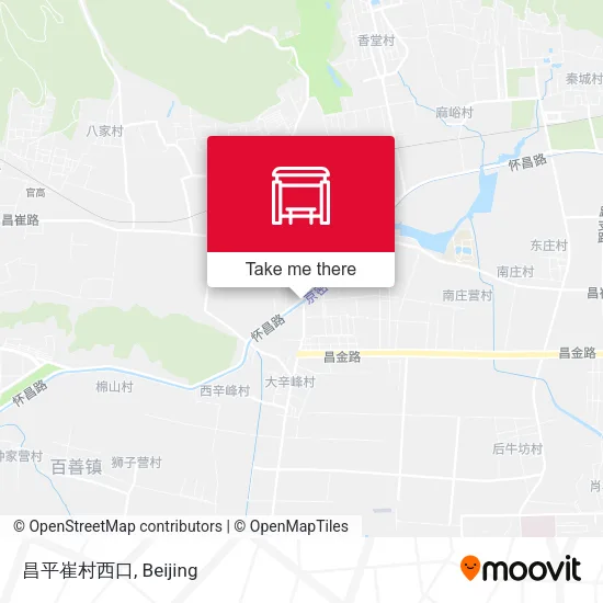 昌平崔村西口 map