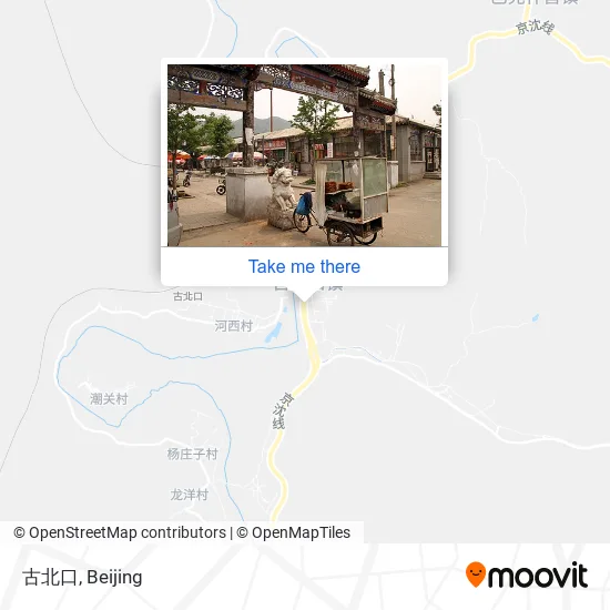 古北口 map