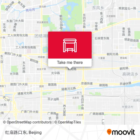 红庙路口东 map