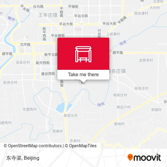 东寺渠 map