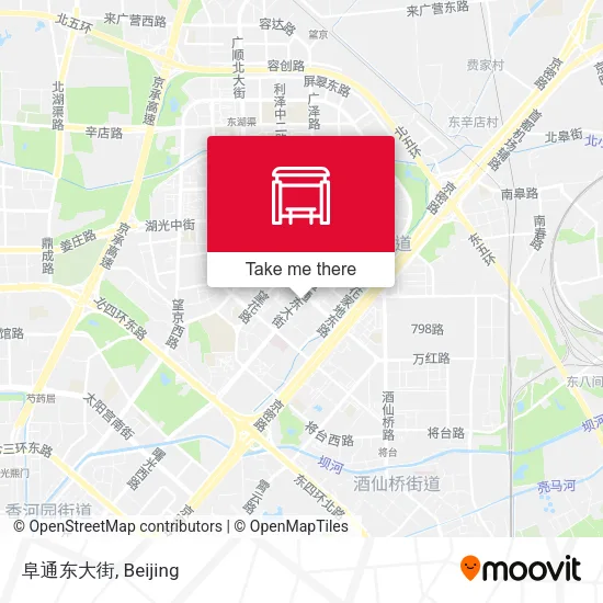 阜通东大街 map